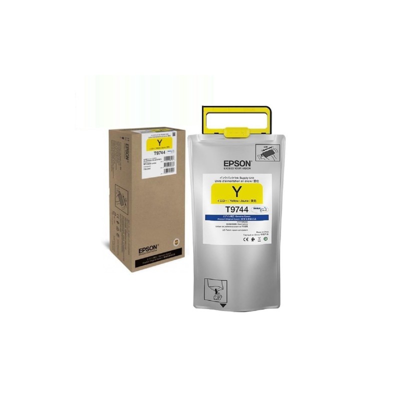 Bolsa De Tinta Epson T9744 Yellow 84.000 Paginas WF-C869R