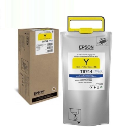 Bolsa De Tinta Epson T9744 Yellow 84.000 Paginas WF-C869R