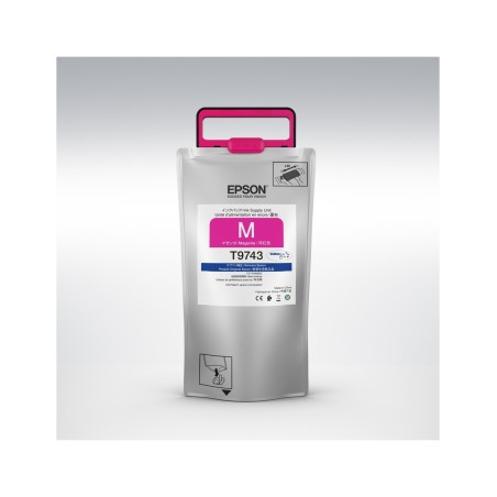 Bolsa De Tinta Epson T9743 Magenta 84.000 Paginas WF-C869R