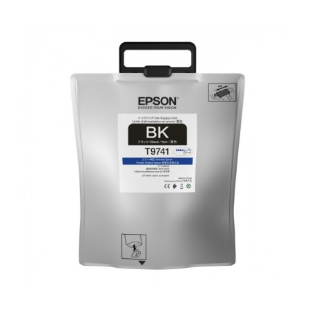 Bolsa De Tinta Epson T9741 Negro 84.000 Paginas WF-C869R