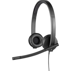 Diadema Logitech H650e USB Stereo Con Microfono 981-000518