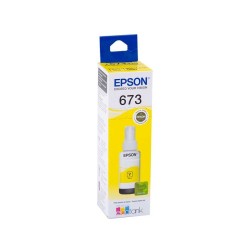 Botella De Tinta Epson 673 Amarillo T673420 70ml L800 L805