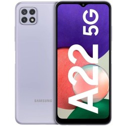 Celular Smartphone Samsung Galaxy A22 6.6" Light Violet 5G 4GB 128GB