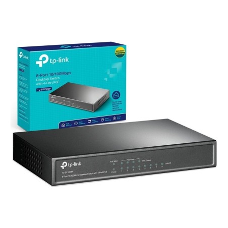 Switch Tp-Link 8 Puertos 10/100 4PoE TL-SF1008P