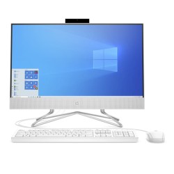 All In One HP 22-DF0017LA Pentium J5040 4GB 1TB 21.5" W10H Blanco