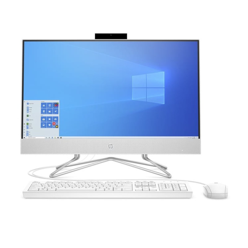 All In One HP 22-DF0017LA Pentium J5040 4GB 1TB 21.5" W10H Blanco
