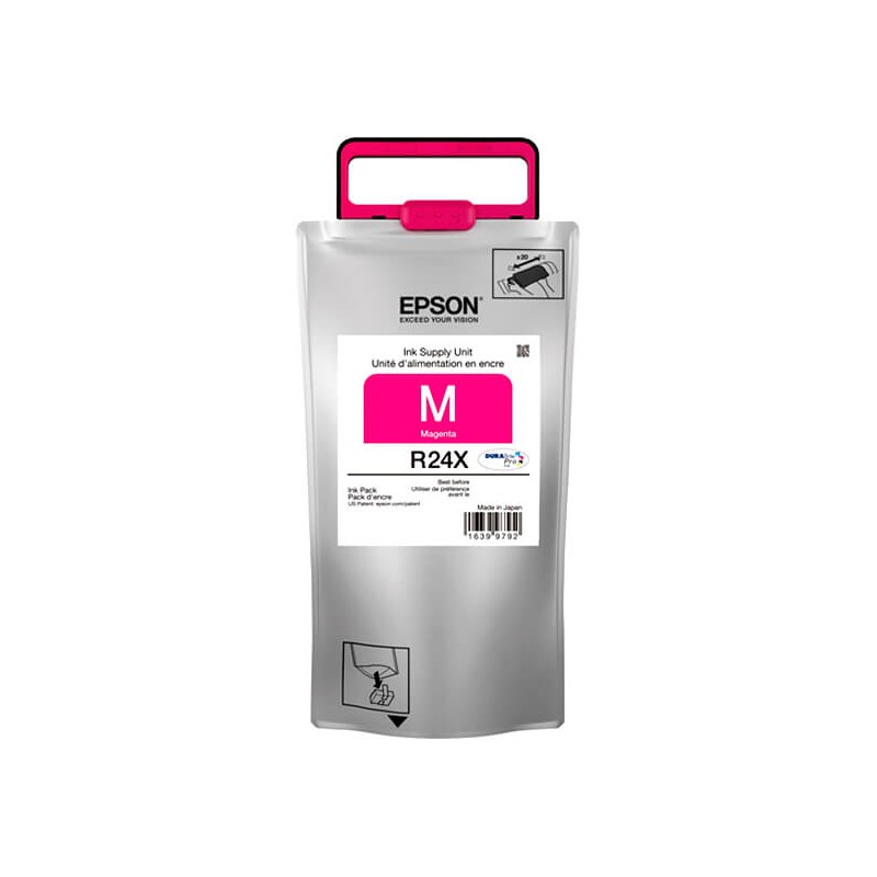 Bolsa De Tinta Epson R24X Magenta 75.000 Paginas WF-R8590 TR24X320