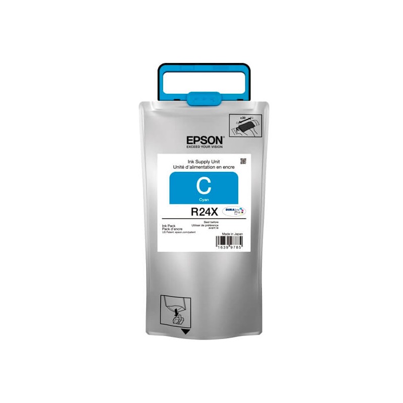 Bolsa De Tinta Epson R24X Cyan 75.000 Paginas WF-R8590 TR24X220
