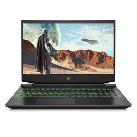 Portatil Pavilion Gaming 15-EC1037LA Ryzen5 4600H 8GB 512GB SSD 15.6" W10H Acid Green
