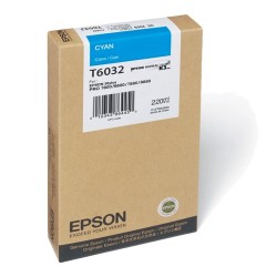 Cartucho De Tinta Epson T6032 Cyan 220ml Stylus Pro 7880/9880