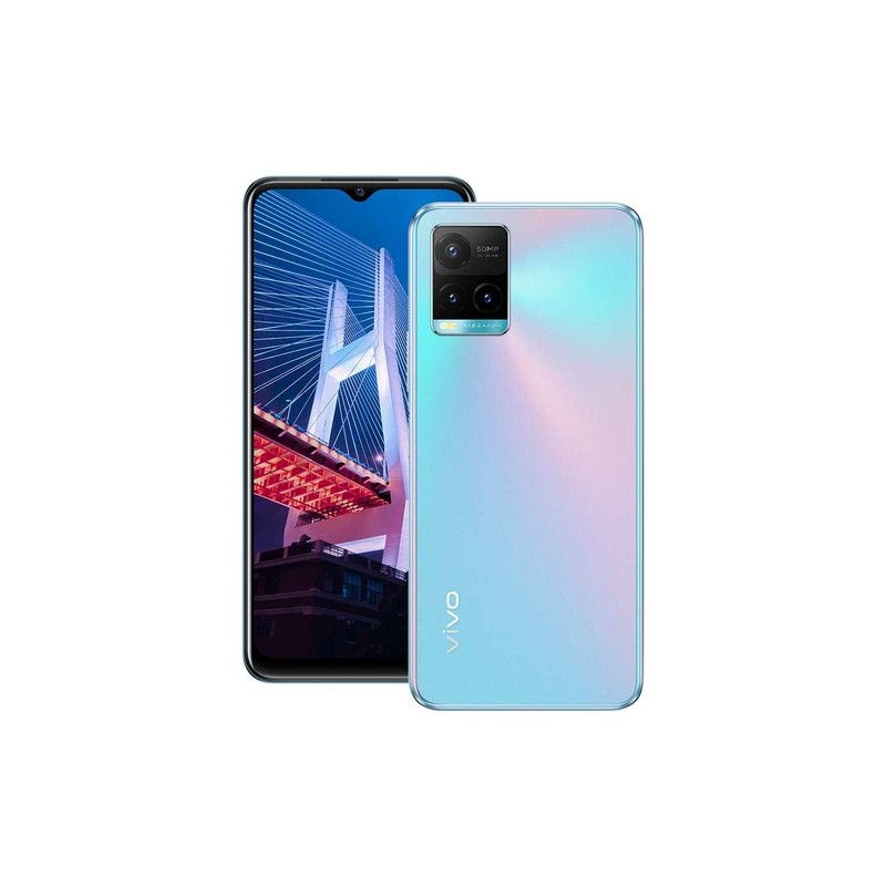 Celular Smartphone Vivo Y33s 6.5" Azul Aguamarina 8GB + 4GB 128GB