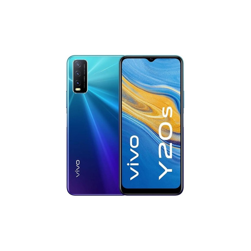 Celular Smartphone Vivo Y20s 6.51" Azul Nebulosa 4GB 128GB