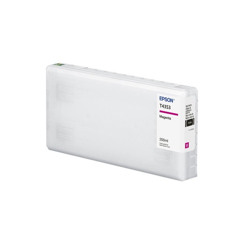 Cartucho De Tinta Epson T43s3 Magenta 200ml D6R-S D870