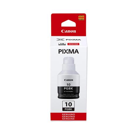 Botella De Tinta Canon Gi-10 PGBK Negro 170ml