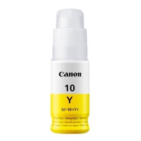 Botella De Tinta Canon Gi-10 Y Yellow