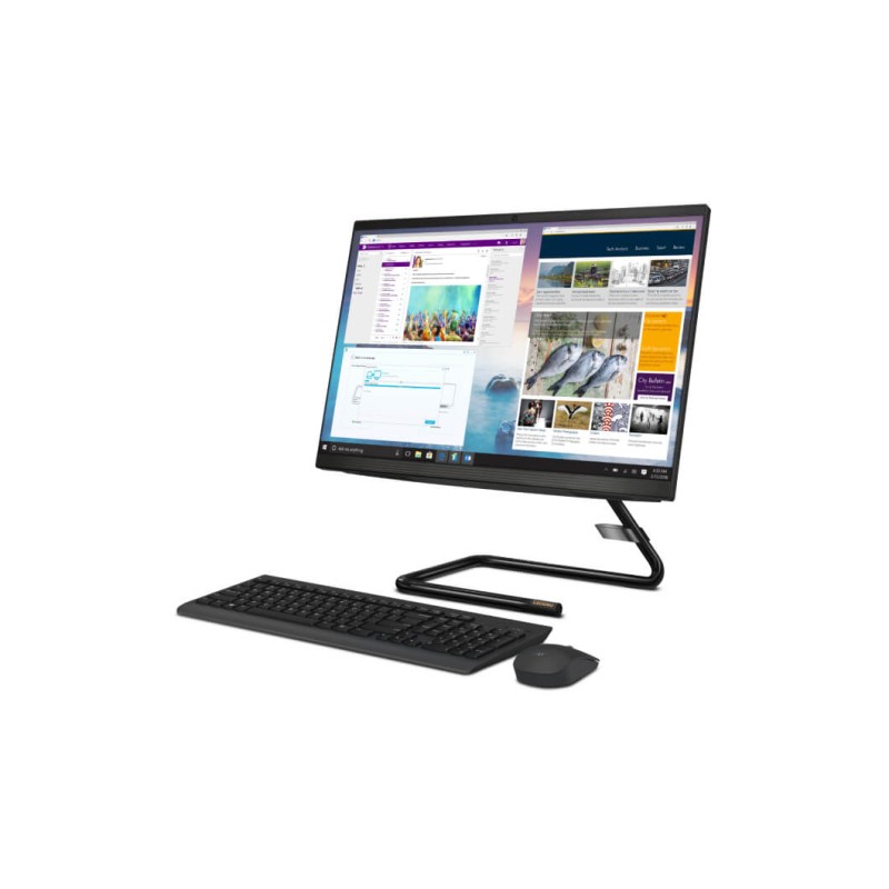 All In One Lenovo 22IIL5 Corei3 1005G1 4GB 128GB SSD 1TB Sata 21.5" Linux Negro