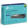 Switch Tp-Link 8 Puertos 10/100Mbps PoE En 4 Puertos No Administrable TL-SF1008LP