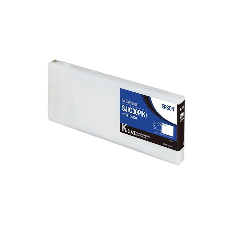 Cartucho De Tinta Epson SJiC30P Black Colorworks TM-C7500G
