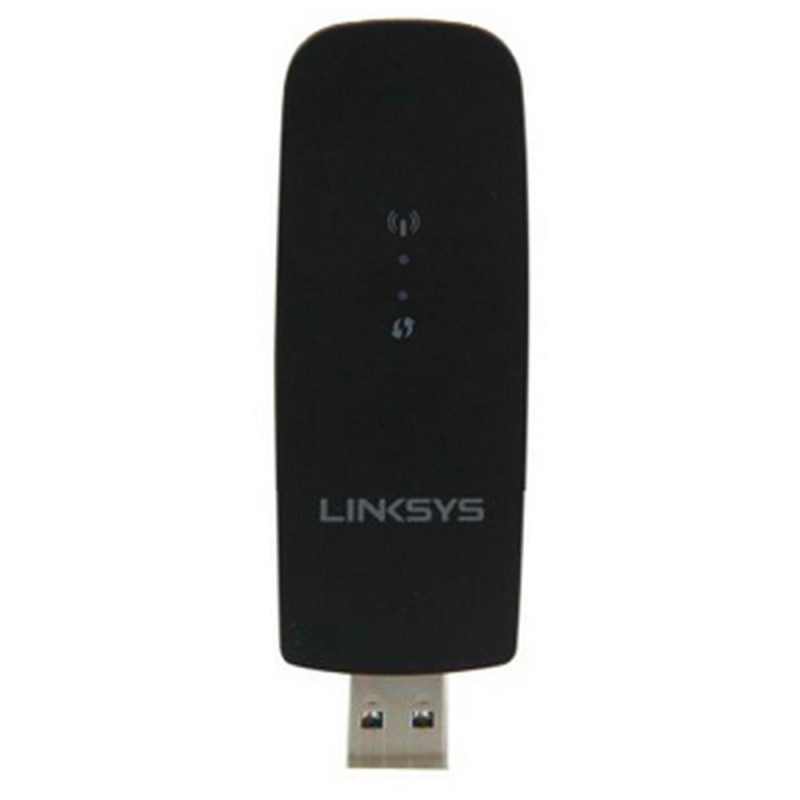 Adaptador De Red Linksys USB 3.0 WUSB6300 WiFi Doble Banda AC AC1200