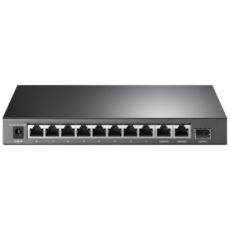 Switch Tp-Link TL-SL1311MP 8 Puertos 10/100 PoE 2Gigabit 1SFP No Administrable