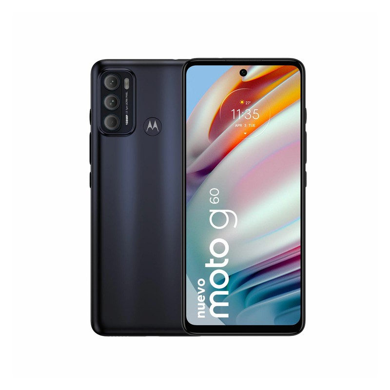 Celular Smartphone Motorola Moto G60 6.8" Negro 4GB 128GB
