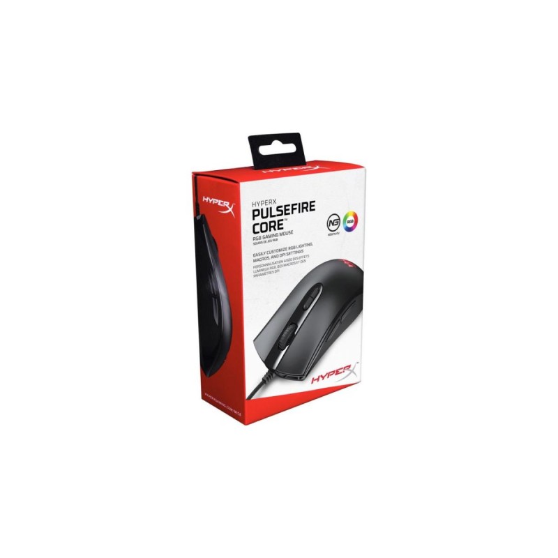 Mouse HyperX Gaming Pulsefire Core Negro