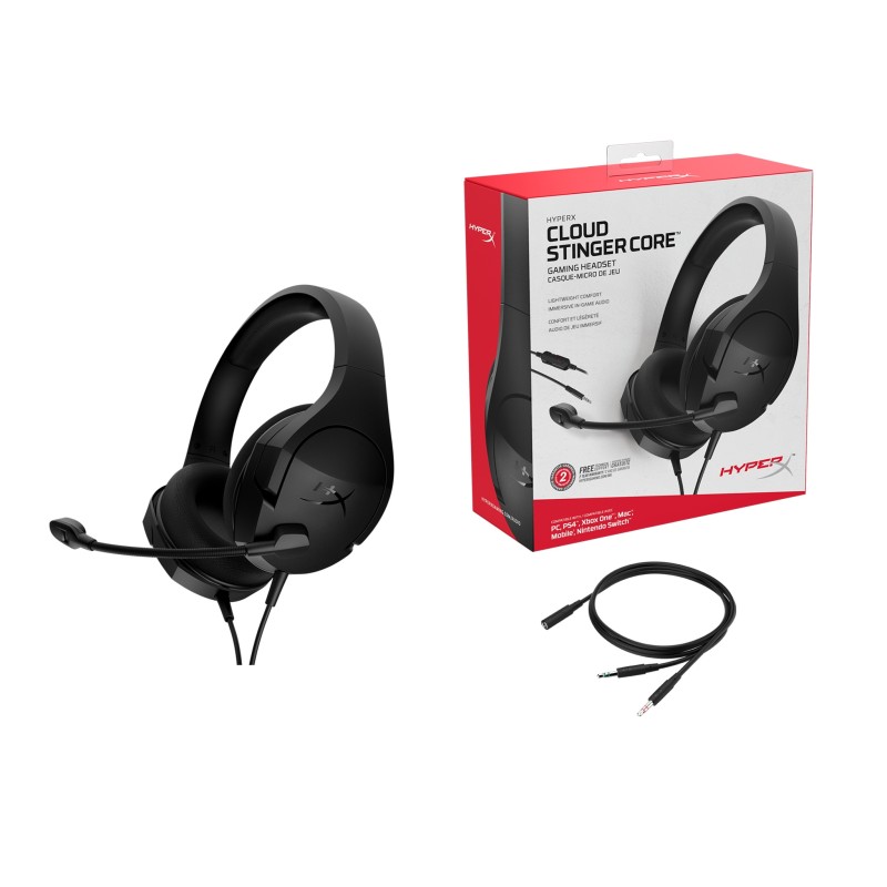 Diadema HyperX Cloud Stinger Core Gaming 3.5mm Negro