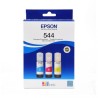 Botella De Tinta Epson 544 Cyan Magenta Yellow T544520-3P L3110 L3150