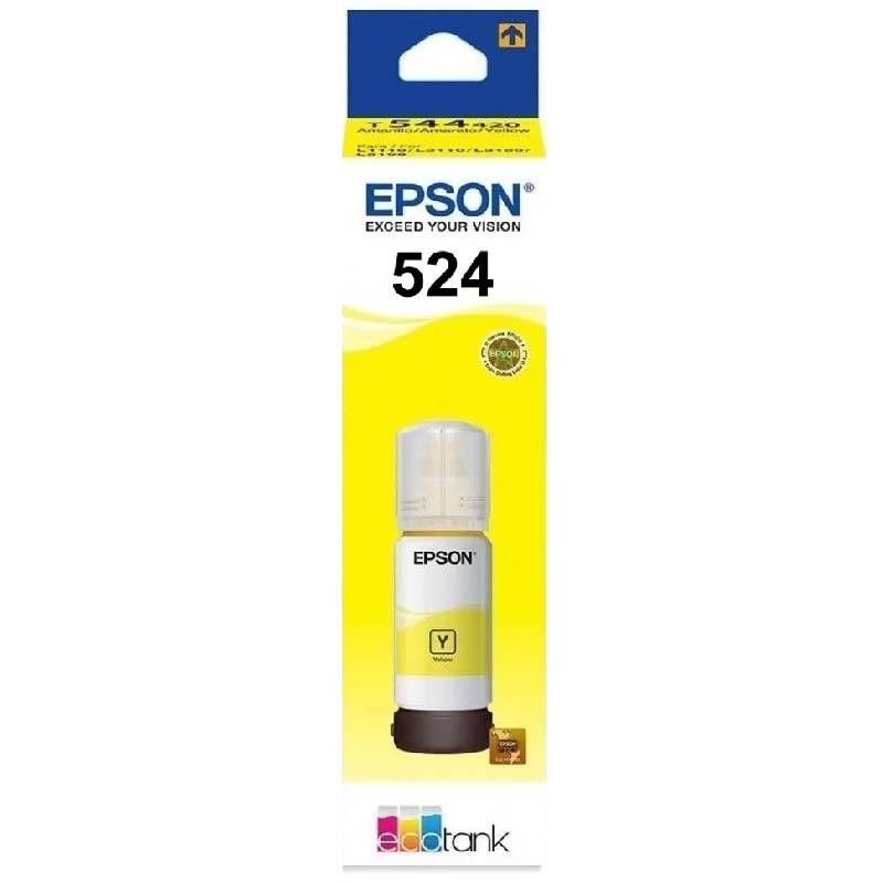 Botella De Tinta Epson 524 Yellow T524420 L15150 L6490