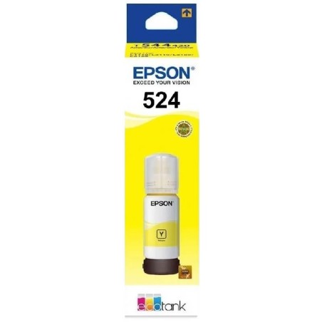 Botella De Tinta Epson 524 Yellow T524420 L15150 L6490