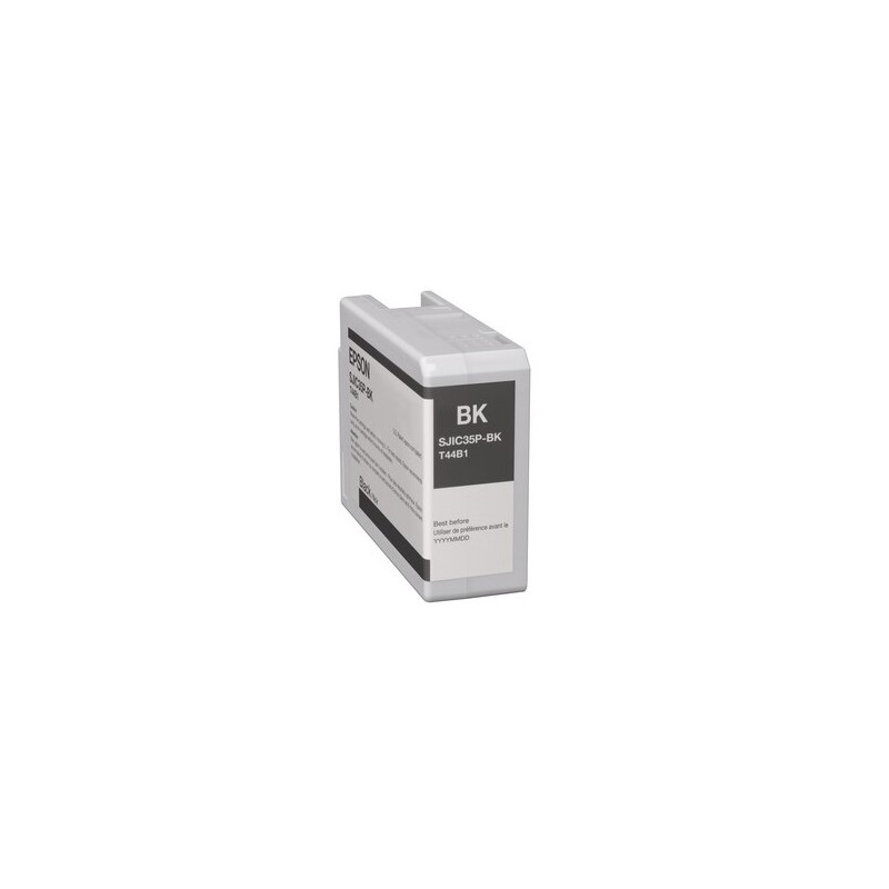 Cartucho De Tinta Epson SJIC35P-BK T44B1 Black ColorWorks CW-C6000 CW-C6500