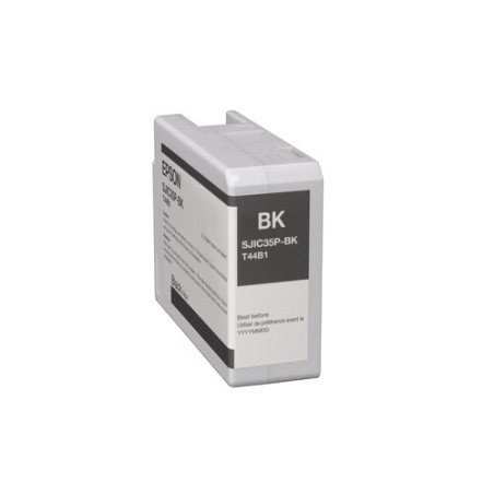 Cartucho De Tinta Epson SJIC35P-BK T44B1 Black ColorWorks CW-C6000 CW-C6500