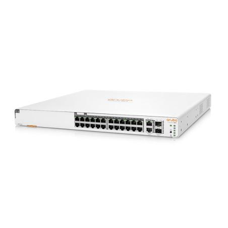 Switch HP Aruba 1960 Instant On 24 Puertos Gigabit PoE+ 2SFP Administrable JL807A