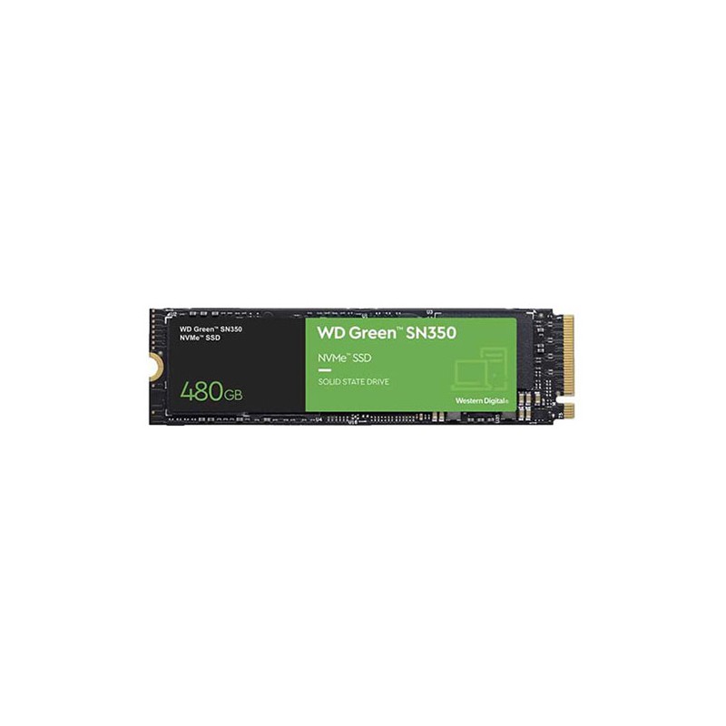 Disco De Estado Solido 480GB Western Digital Green SN350 M.2 PCIe NVMe