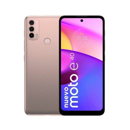 Celular Smartphone Motorola E40 6.5" Rosado 4GB 64GB