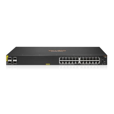 Switch HP Aruba CX 6000 24 Puertos Gigabit 4SFP Capa 2 R8N88A Administrable