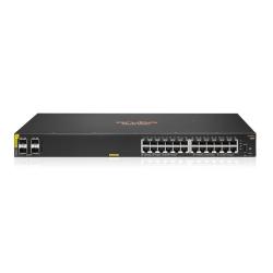 Switch HP Aruba CX 6000 24 Puertos Gigabit PoE 4SFP Capa 2 R8N87A Administrable
