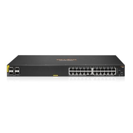 Switch HP Aruba CX 6000 24 Puertos Gigabit PoE 4SFP Capa 2 R8N87A Administrable