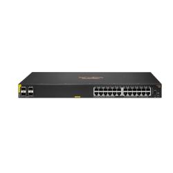Switch HP Aruba CX 6100 24 Puertos Gigabit PoE 4SFP+ Administrable JL677A
