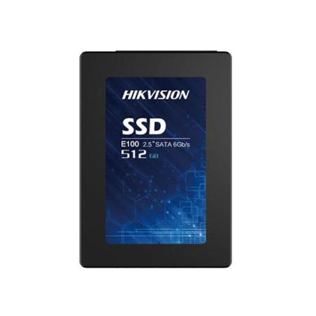 Disco De Estado Solido 512GB Hikvision E100 Sata 6 Gb/s 2.5"