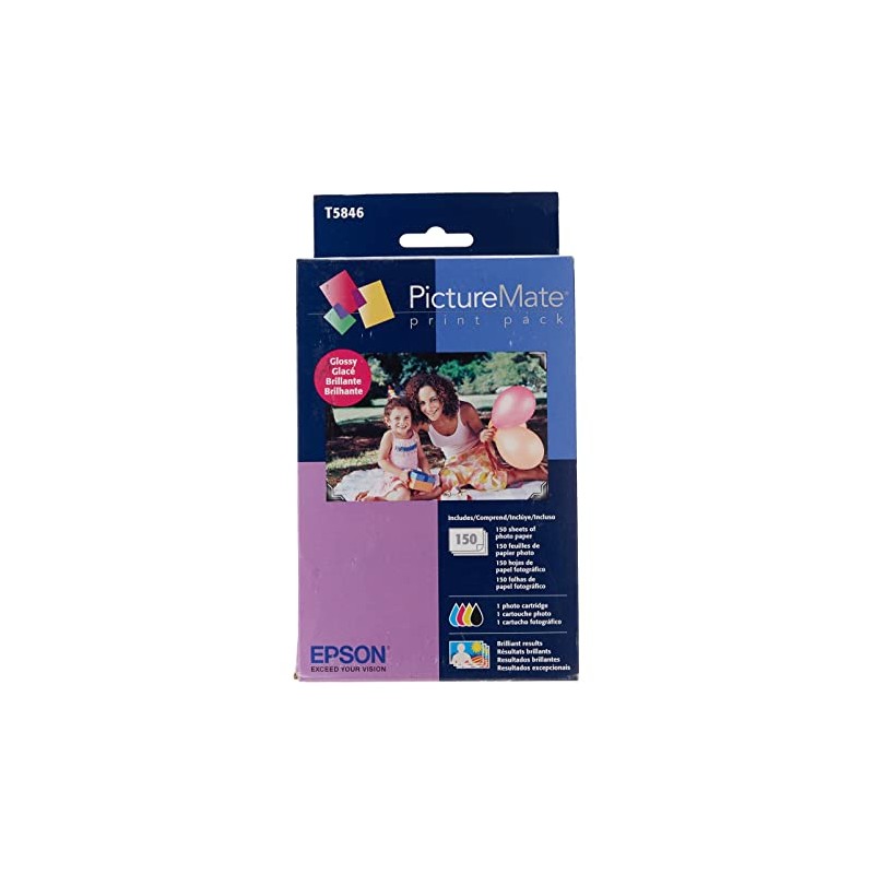Pack x 4 Botellas De Tinta Epson 504 Negro Cyan Magenta Yellow T5846