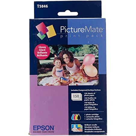 Pack x 4 Botellas De Tinta Epson 504 Negro Cyan Magenta Yellow T5846