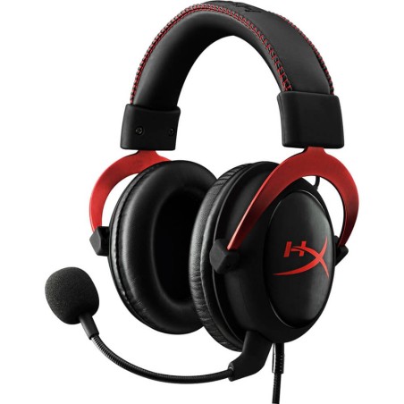 Diadema HyperX Cloud II Gamer Negro Rojo USB 3.5mm