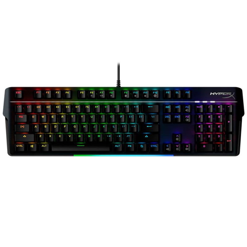 Teclado HyperX Alloy MKW100 HX Gamer Rojo Ingles USB