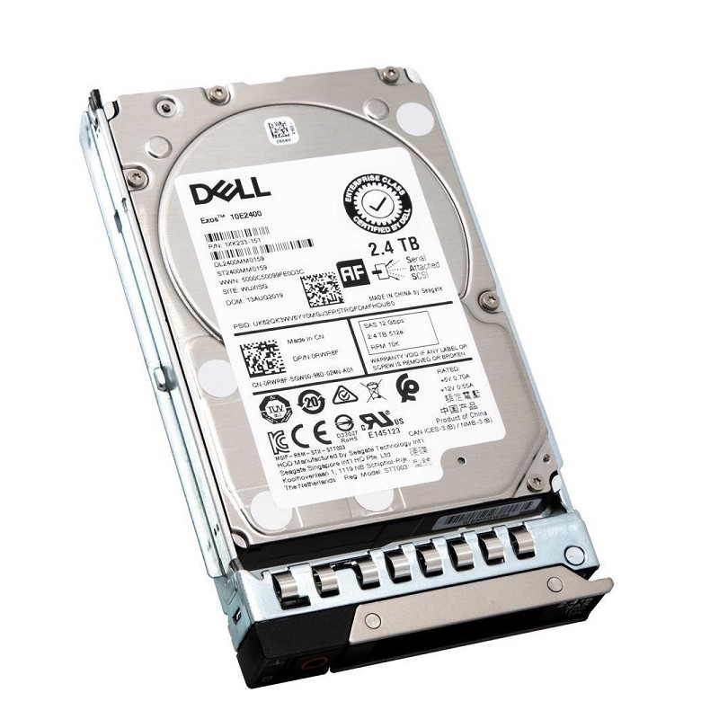 Disco Duro 2.4TB Dell 401-ABHQ 10Krpm SAS 12Gbps 512e 2.5" Hot-Plug