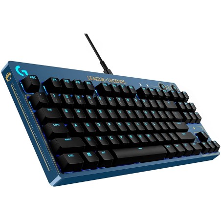 Teclado Logitech Gamer Pro Dewey Tactile LOL League Of Legends