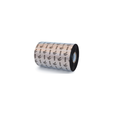 Cinta Zebra Cera Resina 05555BK11045 110mm x 450Mts Etiqueta