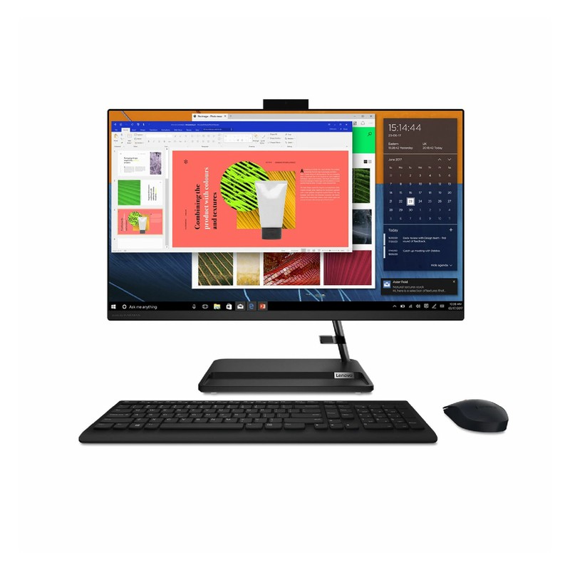 All In One Lenovo 22IAP7 Corei5 1240P 8GB 256GB SSD 1TB Sata 21.5" Touch W11H Negro