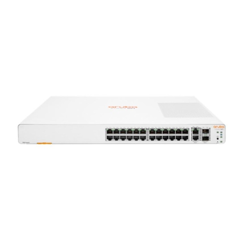 Switch HP Aruba 1960 Instant On 24 Puertos Gigabit 2SFP Administrable Capa 2 JL806A