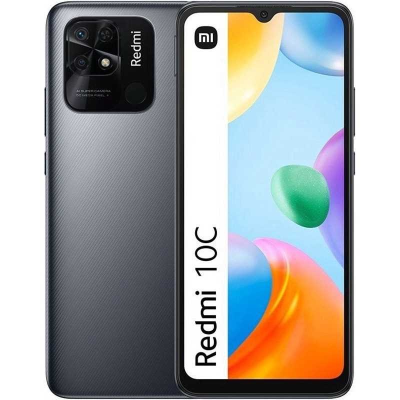 Celular Smartphone Xiaomi Redmi 10C 6.71" Graphite Gray 4GB 128GB